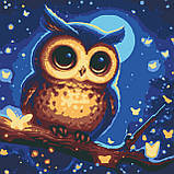 Картина по номерах зі світлодіодною підсвіткою для дітей Riviera Blanca Казкова історія 25x25 см (ГР1-030), фото 2