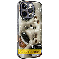 TPU+PC чохол Prisma Plushie для Apple iPhone 16 (6.1") Coffee