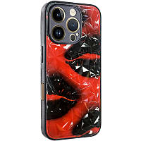 TPU+PC чохол Prisma Plushie для Apple iPhone 16 Pro Max (6.9") Kiss