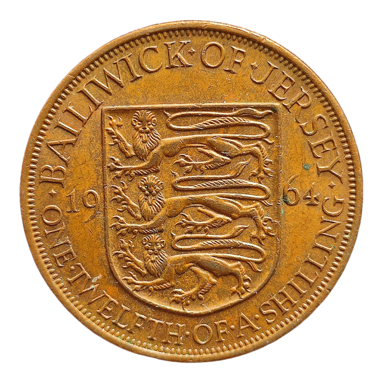 Джерсі 1/12 шилінга, 1964