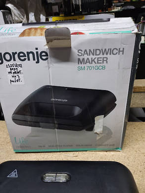 Бутербродниця Gorenje SM 701GCB No 232512102, фото 3