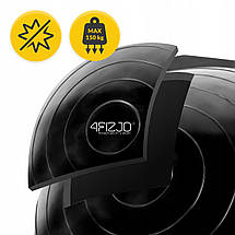Балансувальна платформа 4FIZJO Bosu Ball 60 см Black (P-5905973402446), фото 5