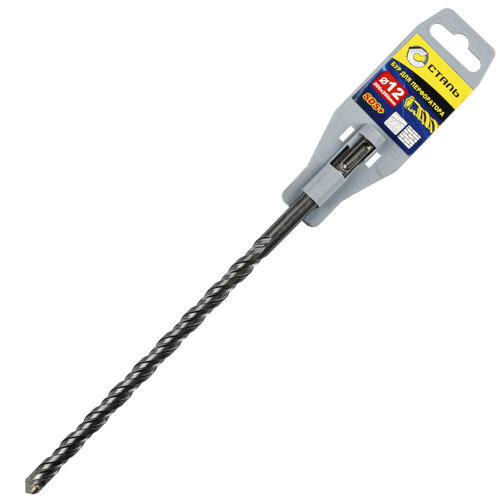 Свердло SDS Plus 12*200*260 Сталь