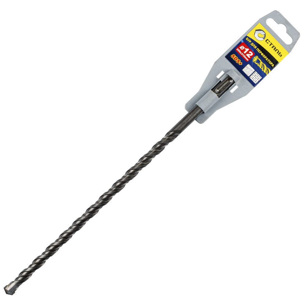 Свердло SDS Plus 12*250*310 Сталь