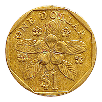 Сінгапур 1 долар, 1990