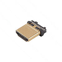 Штекер HDMI на кабель, без корпусу