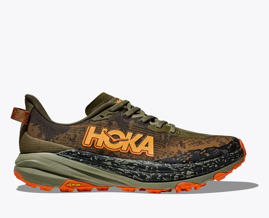 Кросівки для бігу чоловічі Hoka Speedgoat 6 1147791 Antique Olive/Squash