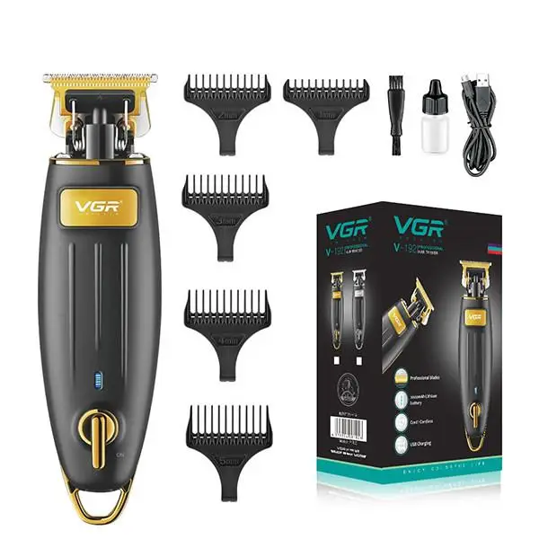 Машинка для стрижки волосся бездротова + тример чоловічий VGR V-192