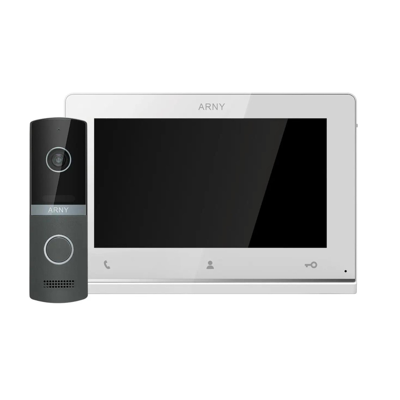 Комплект відеодомофона ARNY AVD-7123 White/ Graphite