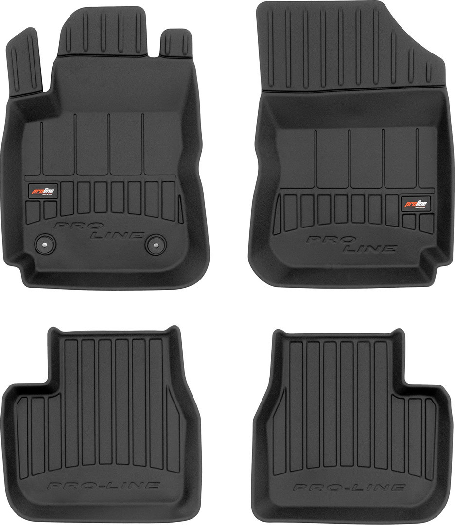 Коври салону гумові CITROEN C4 Cactus 2014-... / 3D408173