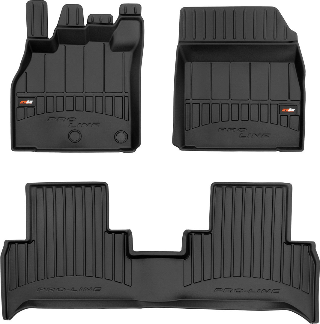 Коври салону гумові RENAULT Scenic III 2009-2016, Renault Scenic III Grand 2009-2016 / 3D408845, фото 1