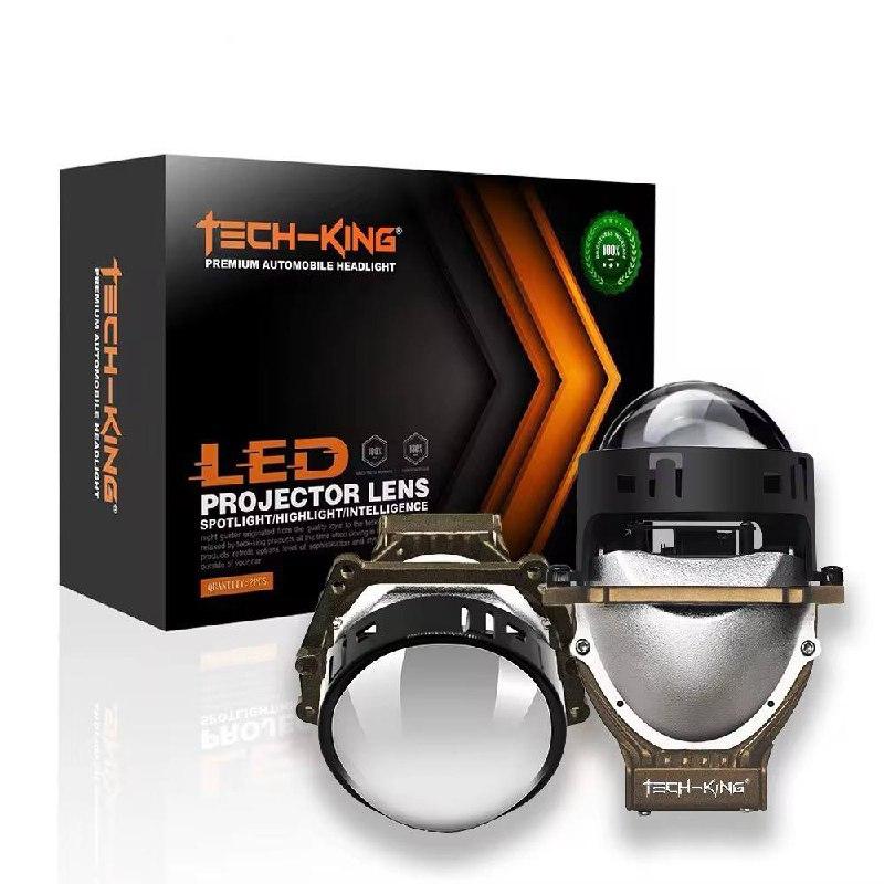Bi LED лінзи 3 дюйми 12V 126W 14000LM 6000K IP68 (комплект 2 шт.) – для авто