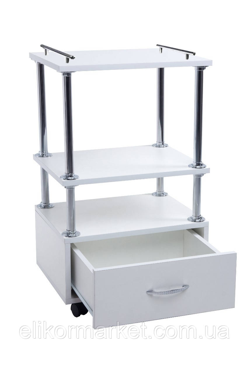 Столик косметолога з шухлядою і двома ручками "Ліа", фото 1