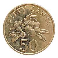 Сінгапур 50 центів, 1995