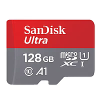 Карточка памяти MicroSDXC SanDisk Ultra UHS-I Class 10 U1 A1 128GB