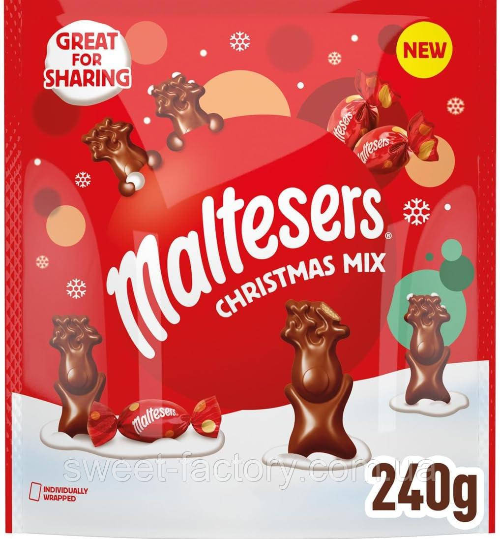 Шоколадні цукерки Maltesers Christmas Mix 240g