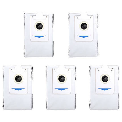 Мішки для сміття для бази самоочистки робота пилососа Ecovacs Deebot Ozmo X2 OMNI / X2 Combo ( DX86 / DX86-01 / DEX86 ) 5 шт, фото 1