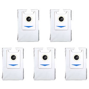 Мішки для сміття для бази самоочистки робота пилососа Ecovacs Deebot Ozmo X2 OMNI / X2 Combo ( DX86 / DX86-01 / DEX86 ) 5 шт