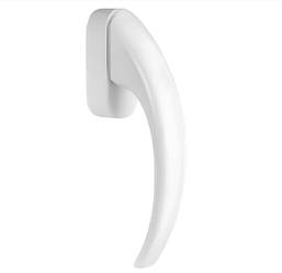 Ручка для металопластикового вікна EGE ACOUSTIC протизламна колір білий