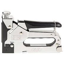 Степлер з регулятором для скоб 4-14мм (хром) GRAD (2821125), фото 3