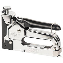 Степлер з регулятором для скоб 4-14мм (хром) GRAD (2821125), фото 5