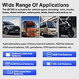 Аналізатор тестор АКБ BT300 дисплей 2.4" (меню англ. язик), фото 4