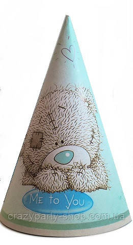 Ковппачок святковий Ведмедик Тедді, фото 1