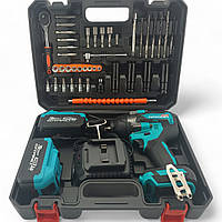 Акумуляторний гайковерт Grand АГ-800UBL (20В, з набором, 2 акумулятори 4А/год. КЕЙС, ЧЕХІЯ)