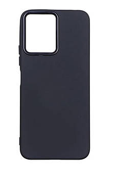 Чохол Silicone Cover Metal frame для Xiaomi Redmi Note 12 Pro+ 5G Black