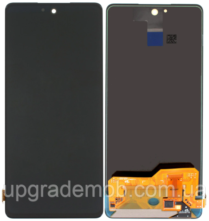 Дисплей модуль тачскрин Samsung G780 Galaxy S20 FE /G781 чорний Amoled оригінал сервісне паковання GH96-13911D