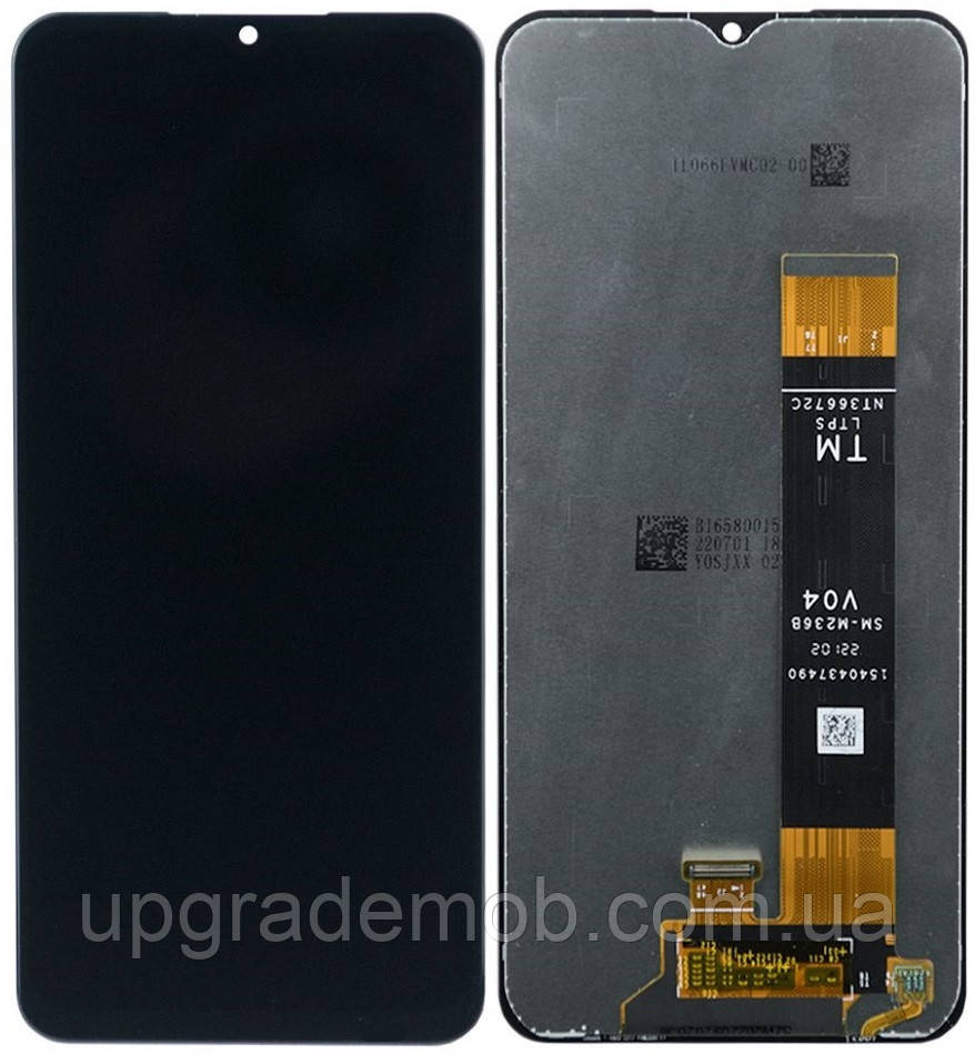 Дисплей модуль тачскрин Samsung M236 Galaxy M23 5G /M336 /A235 /A135 чорний оригінал сервісне паковання