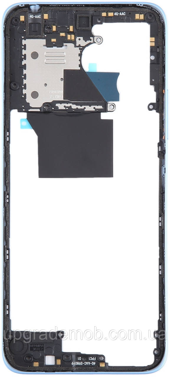 Рамка дисплея Xiaomi 12/Xiaomi 12X синя Blue, фото 1