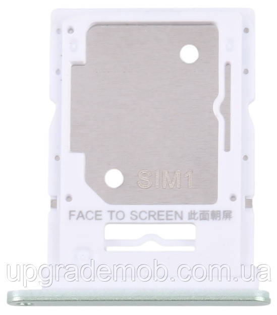 Тримач Sim-карти та карти пам'яті Xiaomi Redmi Note 13 4G зелений Mint Green на 1 Sim-карту