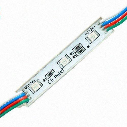 Модуль Світлодіодний BRT 5050-3 led W 0.72W RGB, 12В, IP65 00-00011712