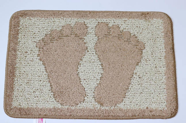 Килимок для ванної/туалету Ноги 40*60 см Vonaldi 1725/beige legs, фото 1