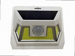 Світильник на батареї сонячний настінний LED 8W COB білий 701329