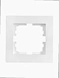 Рамка одинарна VESNA біла (10шт/120шт) (без рамки) 742-0200-146 LEZARD, фото 4