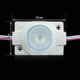 Модуль Світлодіодний BRT XG5 3030-1 led W 1.5W 12В 6000K лінза бочка 00-00012221, фото 4