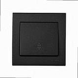 Прохідний Вимикач Rain антрацит (без рамки) 703-4288-105 LEZARD, фото 2