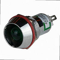 Індикатор AD22C-16T 220В AC зелений AD22C-16TG ENERGIO