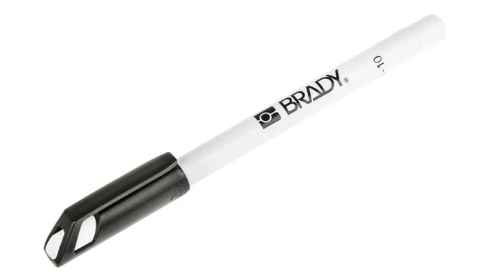 Перманентний швидковисихний капілярний маркер-ручка Brady BFS-10 товщина пера 0.75 мм.