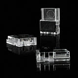 Конектор для стрічки світлодіодної OEM SC-27-SW-10-2 10 мм, 2 pin (провід-стрічка), invisible style SC-27-SW-10-2, фото 4