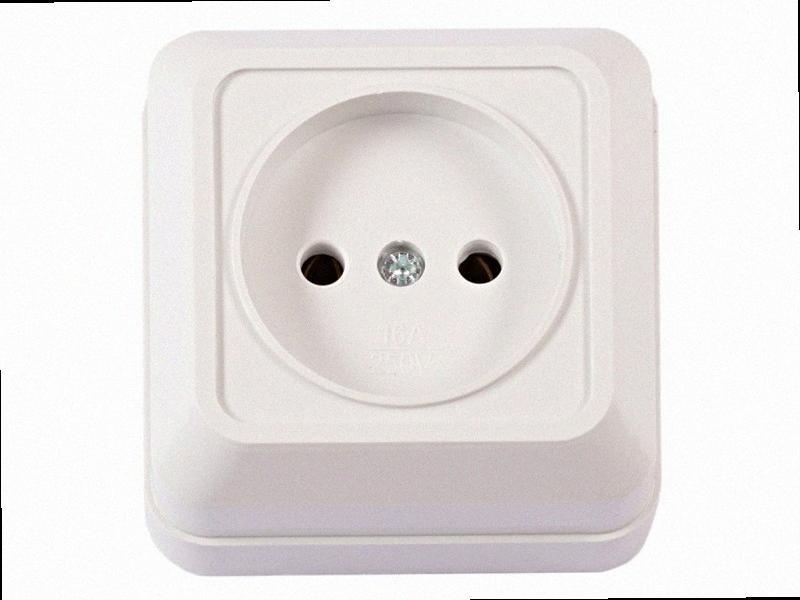 Розетка OPERA (білий) 2001 2001 LUXEL, фото 1