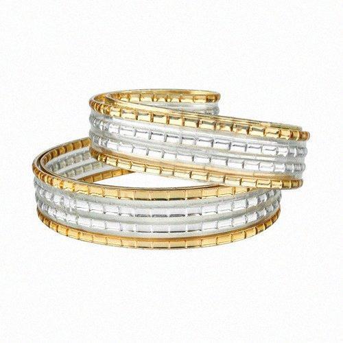 Стрічка Декоративна DS-R330-04-4GS до світильника DEL-R-20-24-4 DIY(2 зол. + 2 сер. смужки) 00-00020733, фото 1