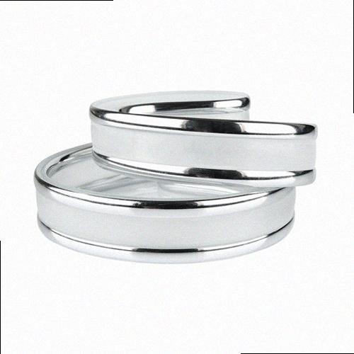 Стрічка Декоративна DS-R380-02-2S до світильників DEL-R-20-30-4 DIY та SML-R20-50-DIY(2 смужки сріб) 00-00020739, фото 1