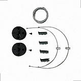 Лінійний світильник LED LN-5-64-12070-5-B 64W 5000К 1200mm чорний з підвісом LN-5-64-12070-5-B BIOM, фото 5