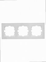 Рамка 3-а горизонтальна VESNA біла (10шт/120шт) 742-0200-148 LEZARD