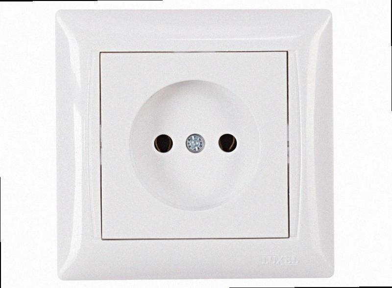 Розетка PRIMERA (білий) 3001 3001 LUXEL, фото 1