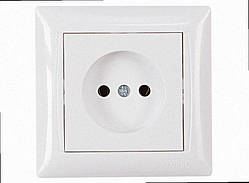 Розетка PRIMERA (білий) 3001 3001 LUXEL