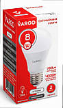 Лампа LED А60 8W E27 4000K 111140 VARGO, фото 2